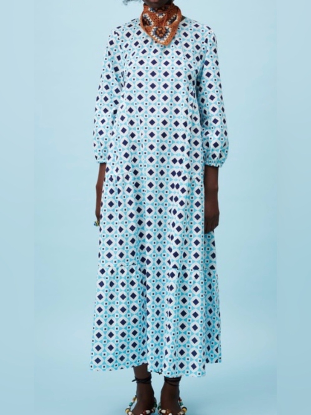 Zara maxi dress in small